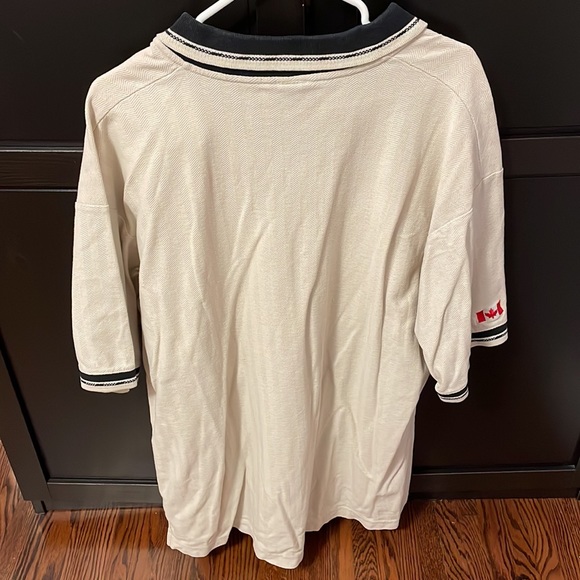 Harley Davidson mens cream and blue short sleeve polo. Size xxl. 100 % cotton - Picture 8 of 10